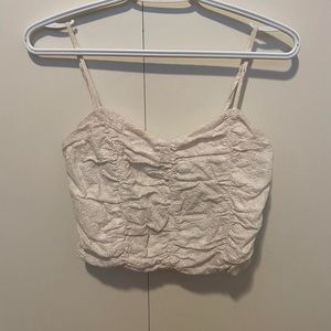 White Crop Top